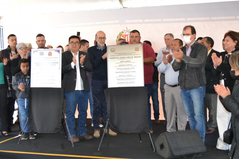 Secretário de Desenvolvimento e prefeito de Alto Alegre inauguram Centro de Cidadania