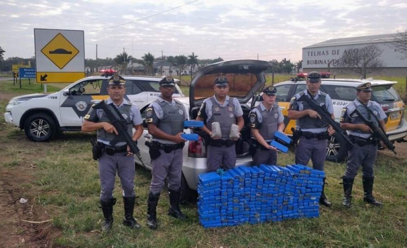 Paraguaio é preso pelo TOR com mais de 300 tijolos de maconha