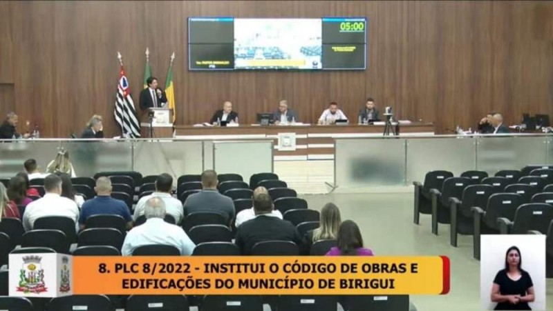 Novo Código de Obras de Birigui é aprovado em 1º turno de votação