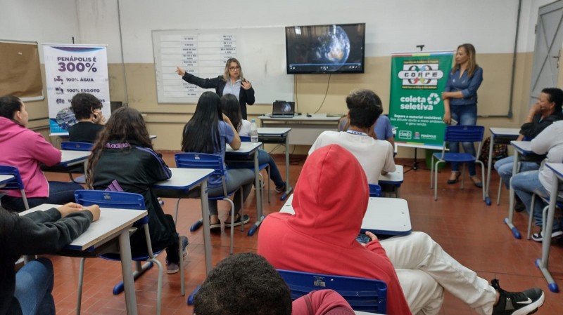 Daep realiza palestra de técnicas sustentáveis na escola Yone