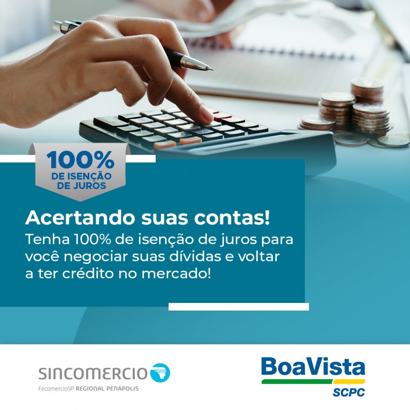 Sincomércio promove campanha de renegociação de dívidas