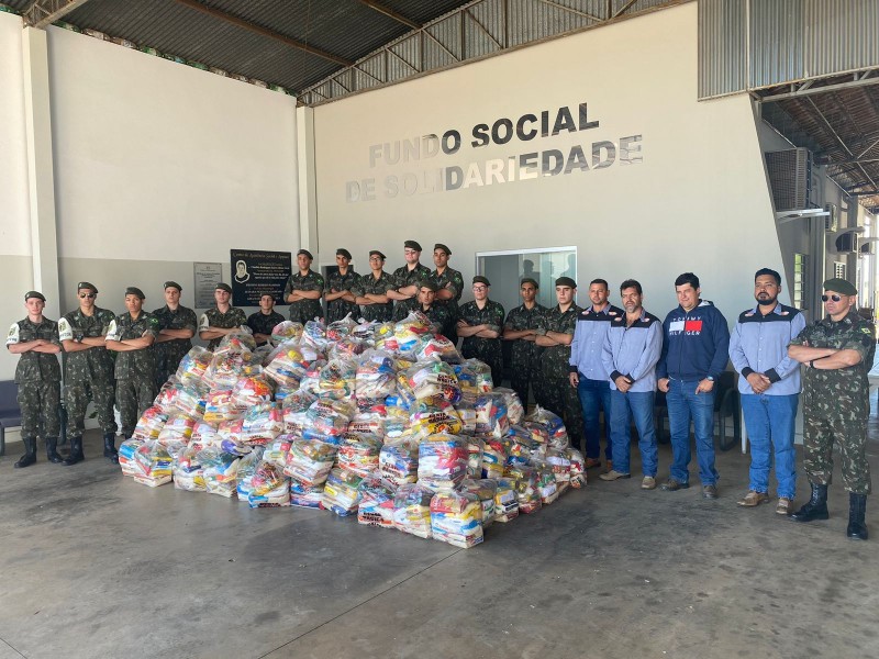 Fundo Social recebe 15 toneladas de alimentos arrecadados no rodeio