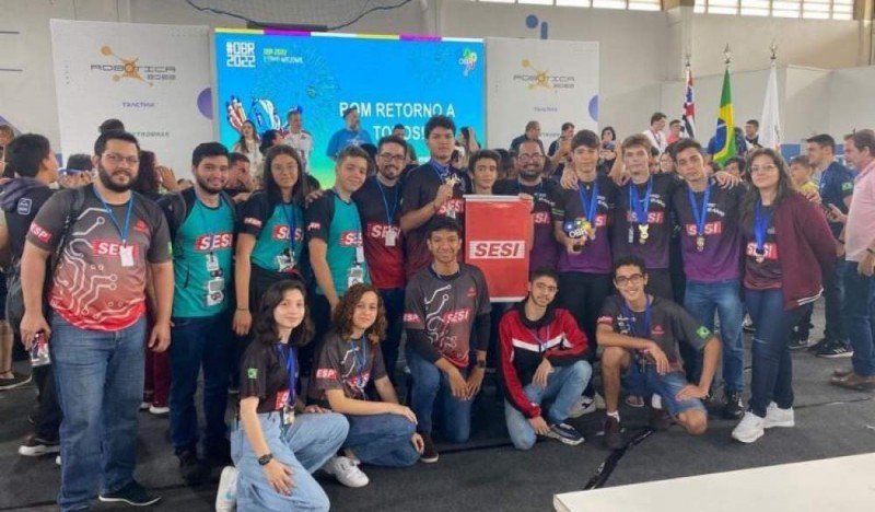 Estudantes de Birigui são campeões em etapa nacional da Olimpíada Brasileira de Robótica