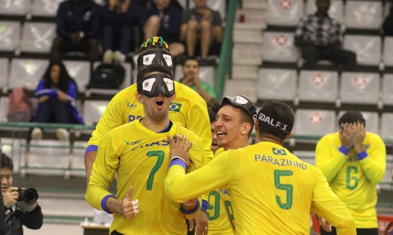 Brasil vence de virada e conquista o tricampeonato mundial de goalball