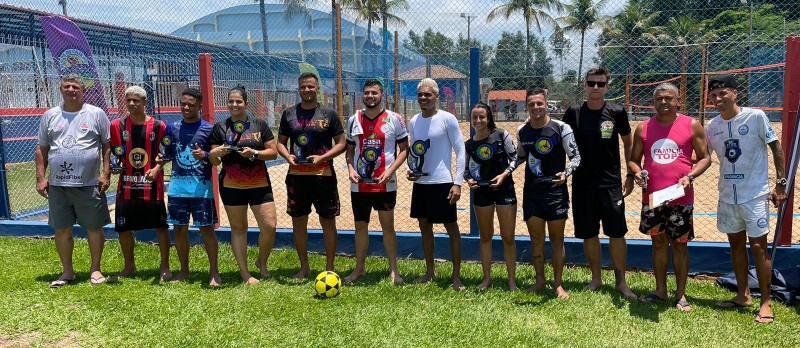 Torneio de Futevôlei do Lago Azul define duplas vencedoras