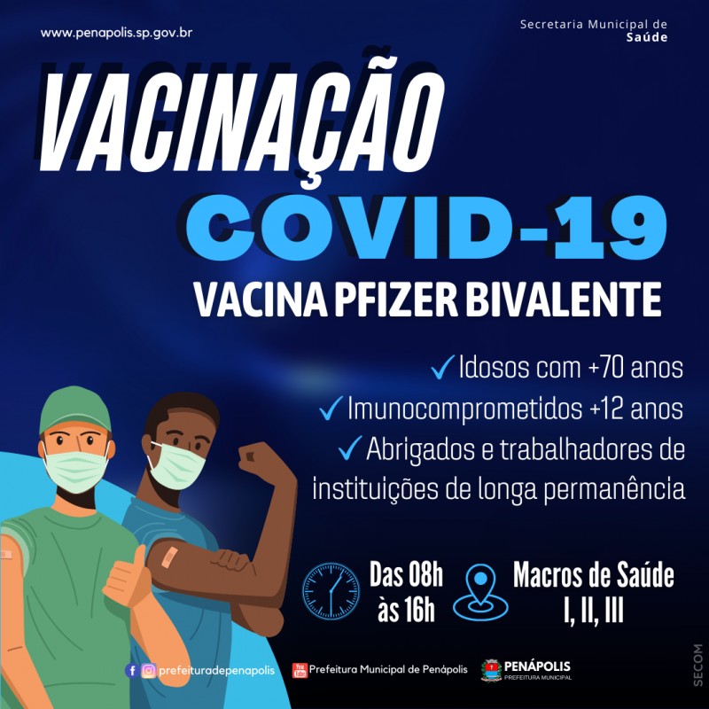 Idosos com mais de 70 anos já podem receber vacina bivalente