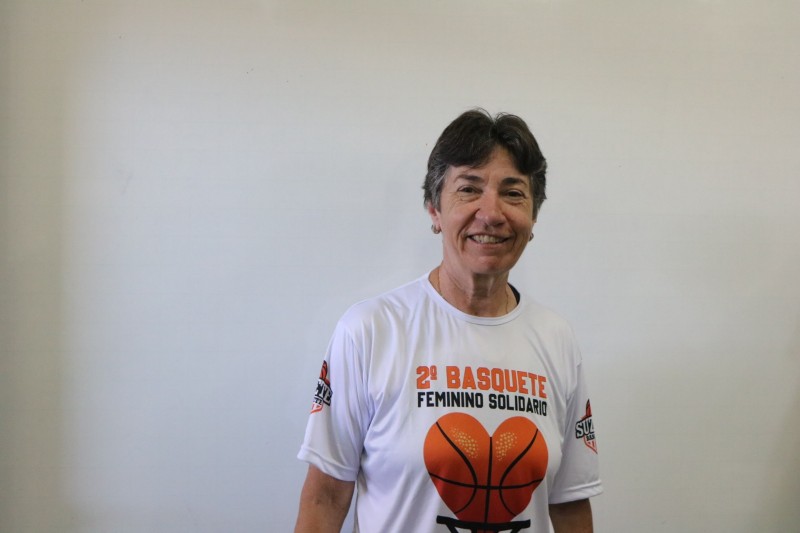 Suzete, ex-capitã da seleção feminina, participa do 2º Basquete Solidário