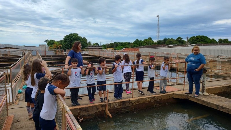 Daep realiza diversas ações em comemoração ao Dia da Água e do ribeirão Lajeado