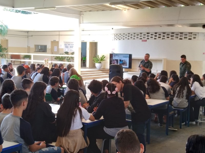 Polícia Ambiental realiza palestra e plantio de mudas em Alto Alegre