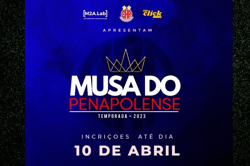 Clube Atlético Penapolense está com concurso aberto para escolher sua Musa