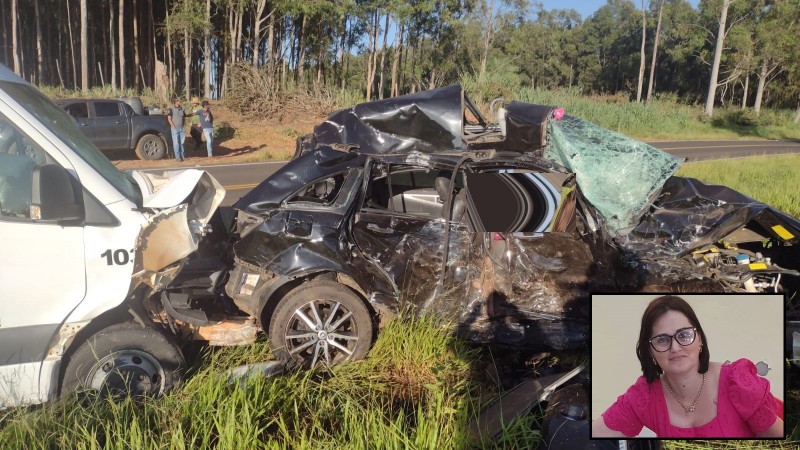 Diretora de escola estadual morre em acidente em vicinal de Luiziânia