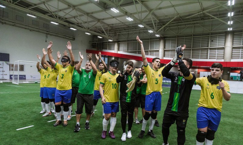 Brasil é bicampeão de Grand Prix Internacional de futebol de cegos