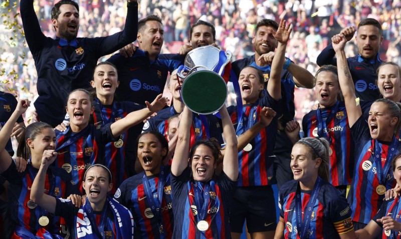 Futebol feminino: Barcelona conquista título da Liga dos Campeões