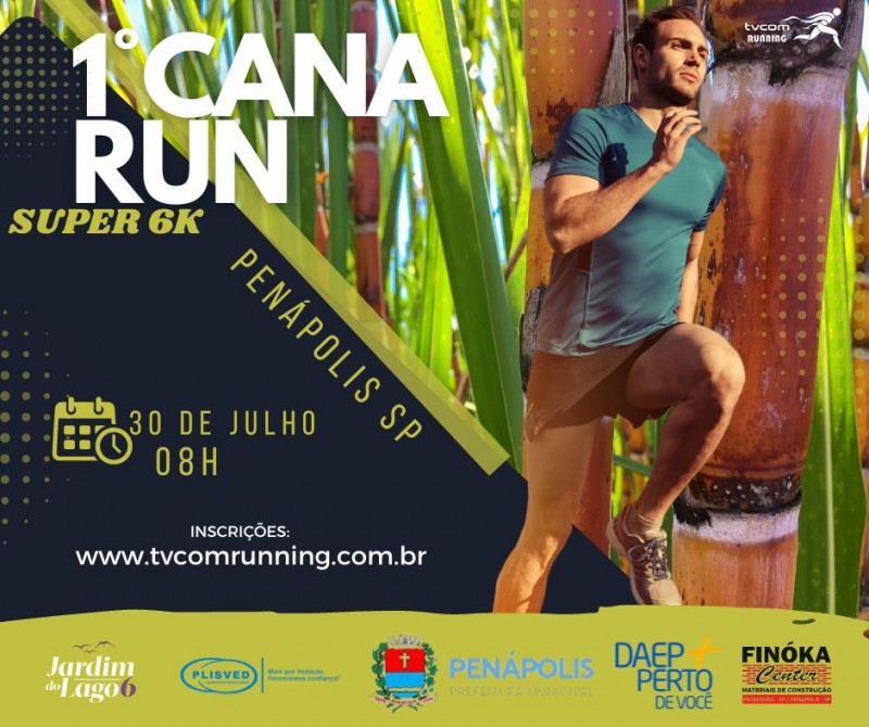 Inscrições para corrida de pedestre são feitas pela internet