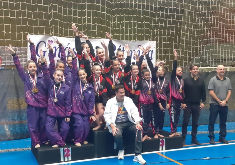 Ginástica Rítmica conquista medalhas e vôlei feminino classificado para semifinal nos Jogos Regionais