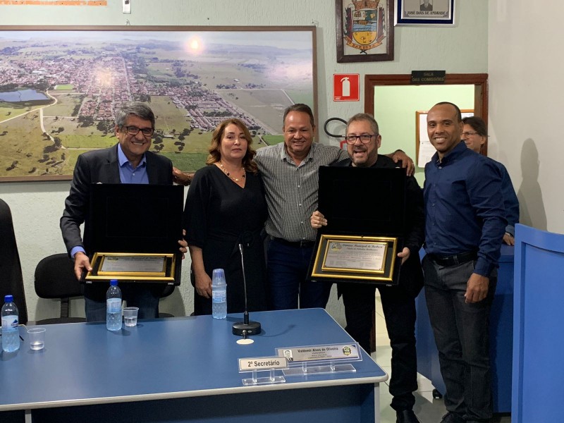 Empresários Rafael e Ricardo Ferreira recebem título de Cidadania em Barbosa