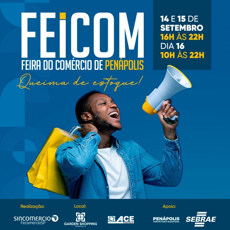 Sincomercio  ACE promovem 1ª Feicom no Garden Shopping