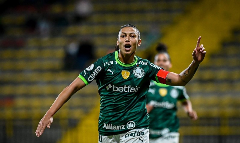 Palmeiras goleia Olimpia e avança à semifinal da Libertadores feminina