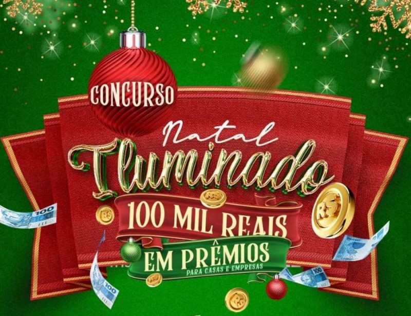 Concurso Natal Iluminado em Araçatuba vai distribuir R$ 100 mil em prêmios