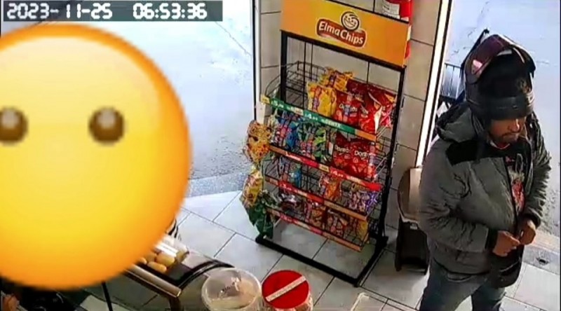 Bandido armado rende clientes e funcionárias durante assalto a padaria