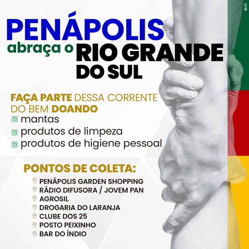 Penápolis une esforços em apoio ao Rio Grande do Sul