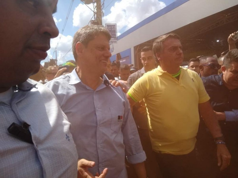 Prefeitura confirma visita de Tarcísio e Bolsonaro a Araçatuba no sábado