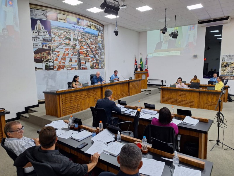 Câmara de Penápolis tem 11 projetos na pauta de votação