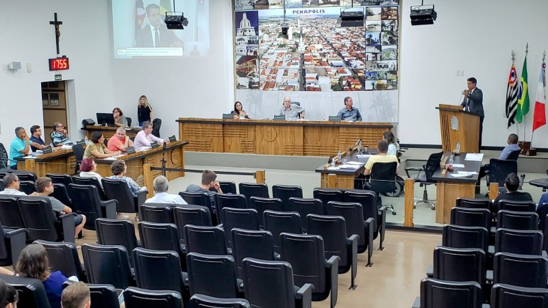 Câmara de Penápolis votará três projetos em sessão nesta segunda-feira