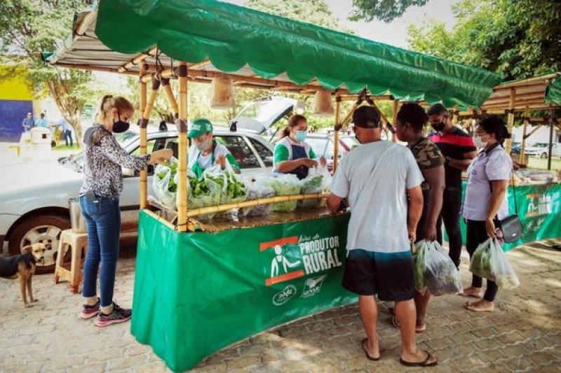 Programa Feira do Produtor Rural será neste dia 1º na praça da Igreja NS das Graças