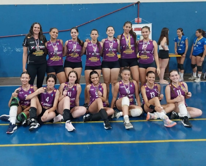 Vôlei feminino infantil disputou finais da Liga Amar-Vôlei