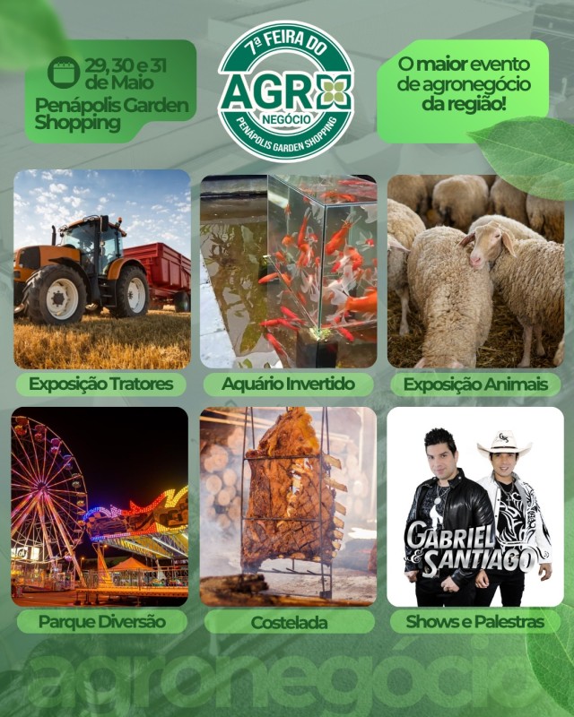 Feira do Agronegócio começa nesta quinta-feira