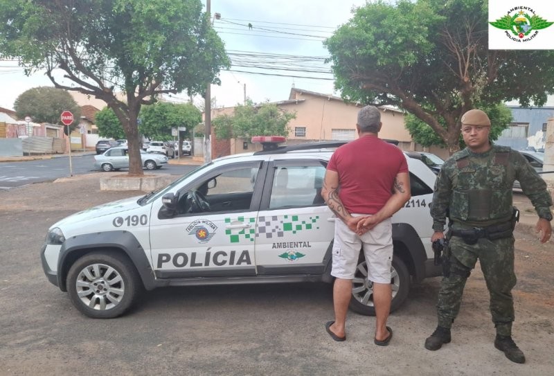 PM Ambiental prende foragido da Justiça em Penápolis