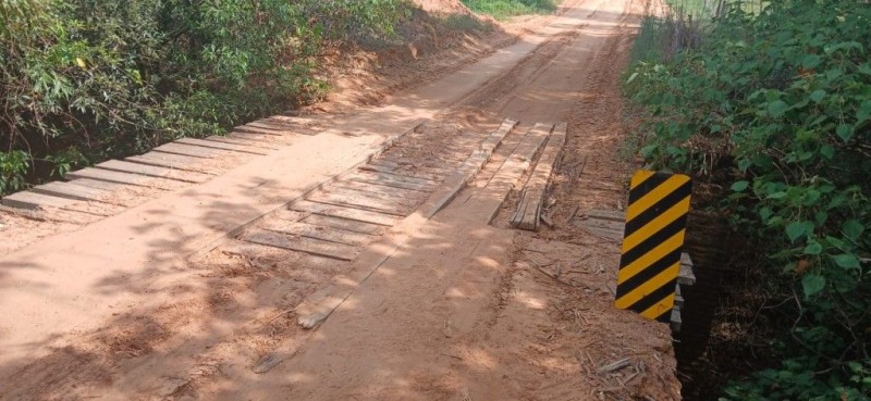 Ponte do Córrego Grande será interditada para manutenção nesta terça-feira (21)