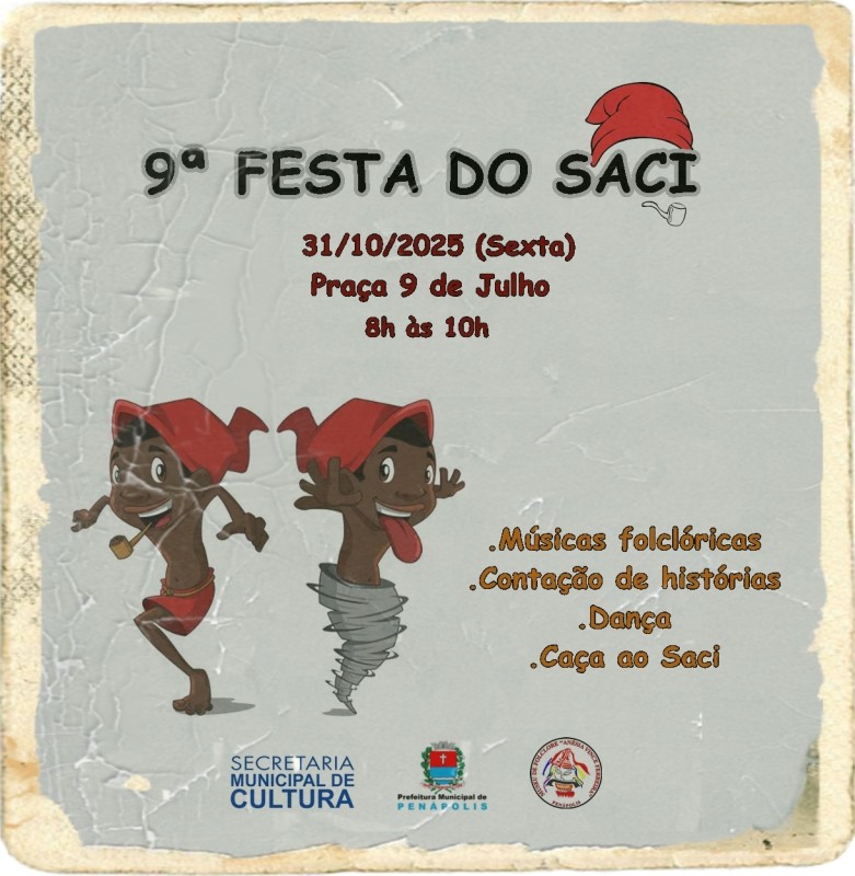 Museu do Folclore realiza Festa do Saci nesta sexta-feira