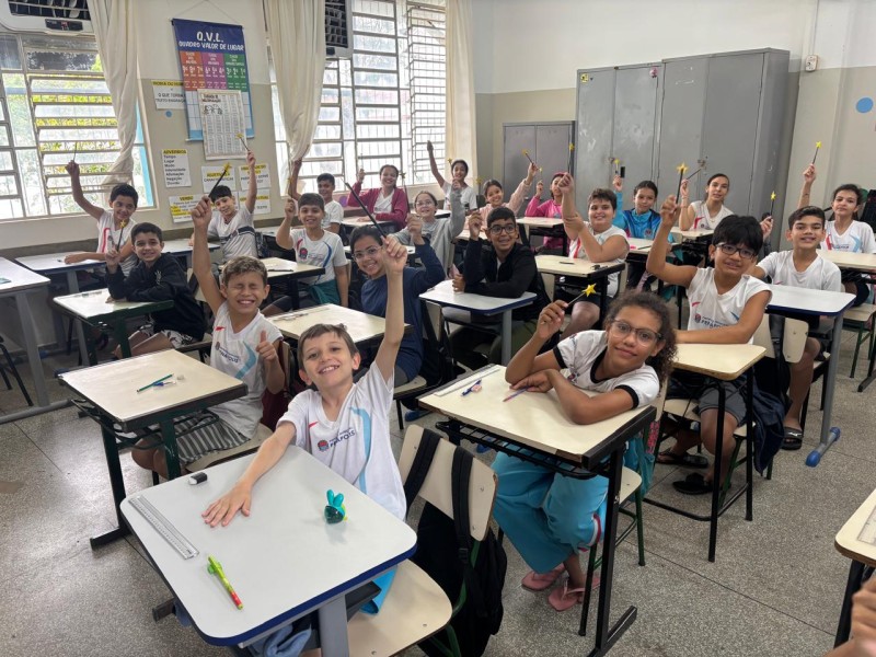 Alunos das escolas municipais fazem avaliação do Saeb 2025