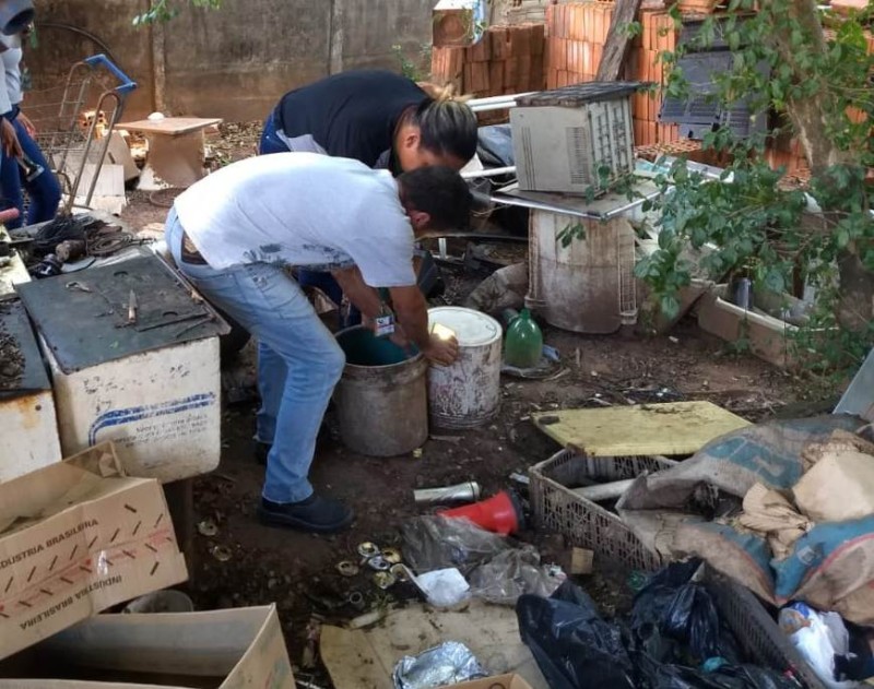 Alta incidência de chuvas abre alerta para criadouros de Aedes