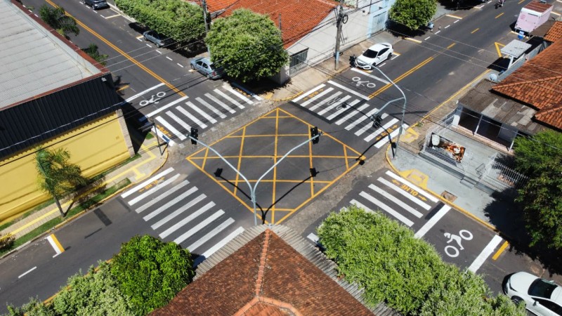 Secretaria de Trânsito reforça sinalização próxima a escolas