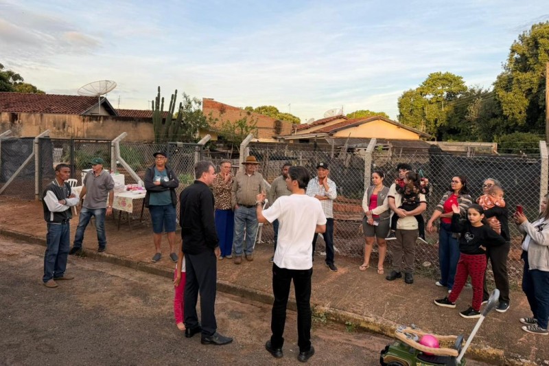 Hortas comunitárias do Jardim Pevi e Cecap recebem novos alambrados