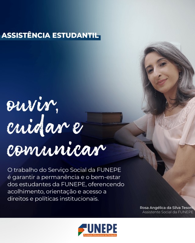FUNEPE fortalece permanência estudantil com atendimento do Serviço Social integrado ao NAI