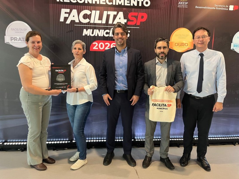 Penápolis conquista Selo Prata no programa Facilita SP