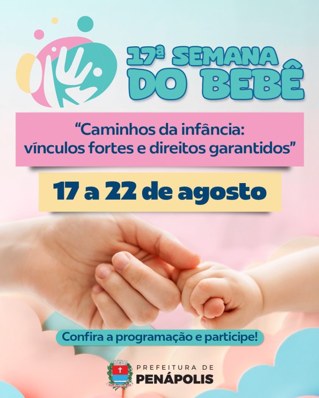 Semana do Bebê acontece de 17 a 22 de agosto com diversas atrações