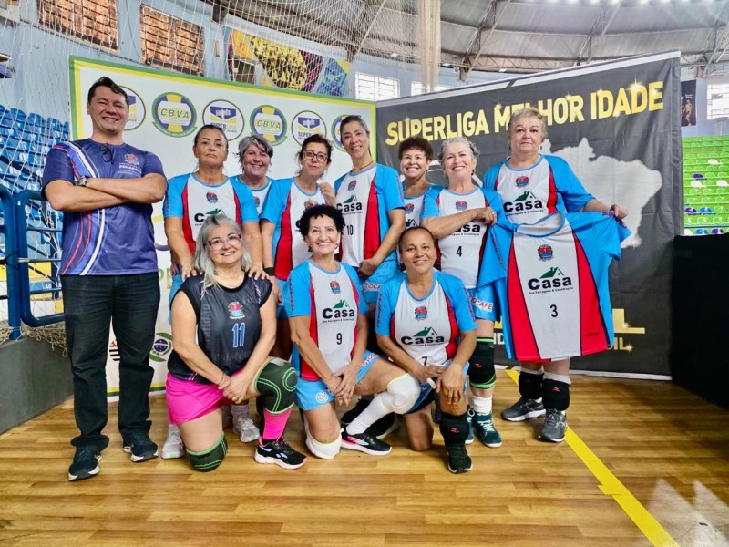 Vôlei adaptado se classifica para final do campeonato da Confederação Brasileira