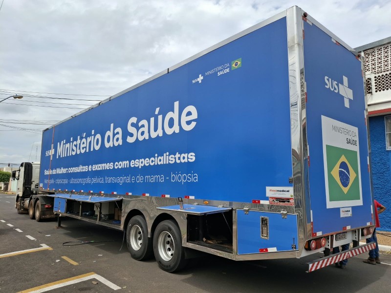 Saúde da Mulher: Penápolis recebe carreta do Programa “Agora Tem Especialistas”