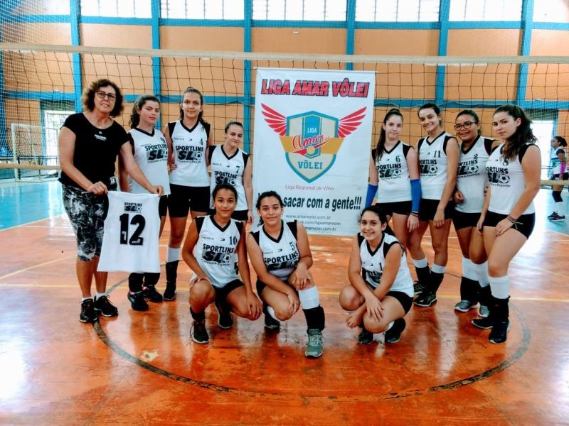 Vôleibol Feminino Mirim termina em quarto na Liga Amar