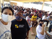 Palestra foi solicitada pela escola para complementar as visitas de campo anteriormente feitas