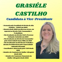 Vice-presidente Grasiéle Fernandes Castilho