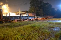 Descarrilamento de locomotiva provocou interdição de duas passagens na noite de ontem (6)