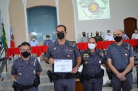 Solenidade homenageou policiais militares que se destacaram em janeiro