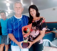 Ademir Rubino ainda foi homenageado durante o torneio