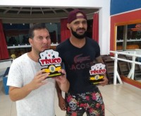 Platini Nunes Cirqueira e Jefferson A. Hidalgo Braz ficaram em 4º lugar